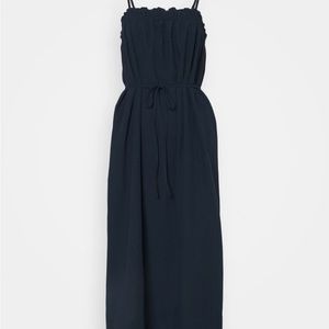 Banana republic gathered ruffle a line dress